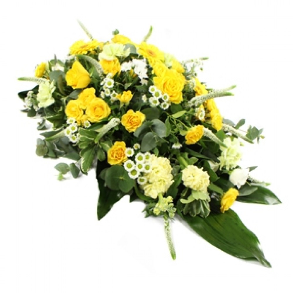 Yellow Single Ended Spray | Eufloria Flowers of Thirsk